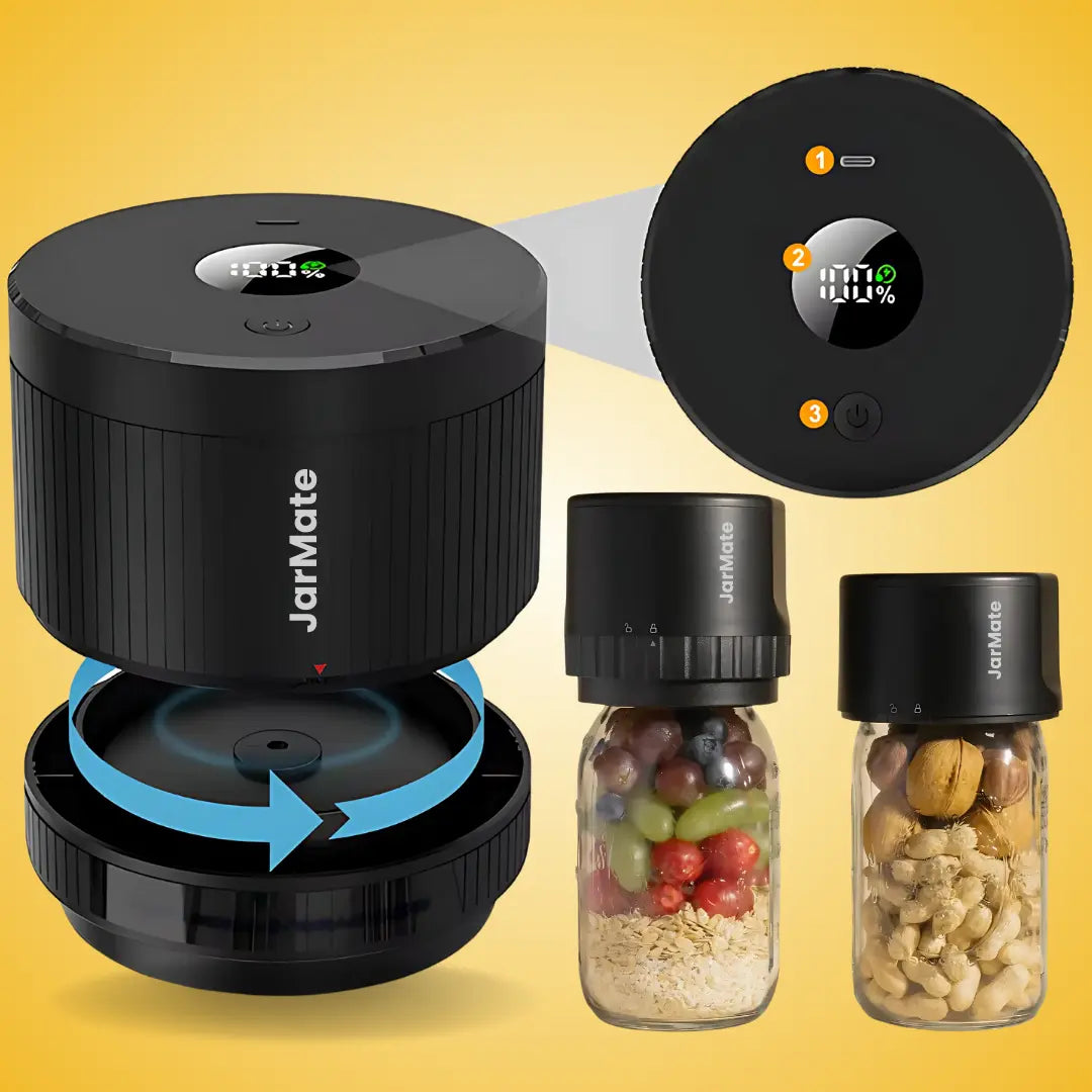 MasonGenie™ Mason Jar Vacuum Sealer Kit