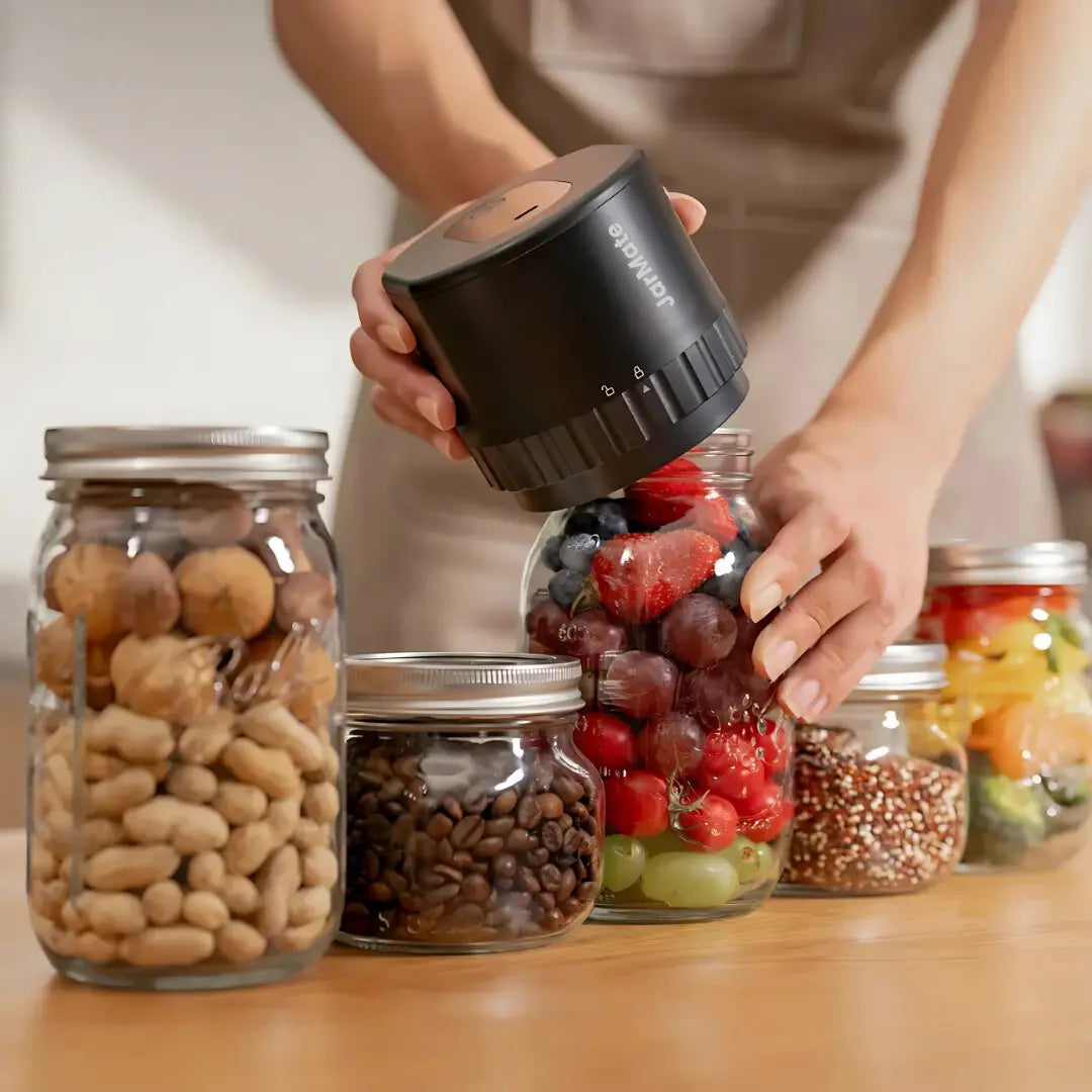 MasonGenie™ Mason Jar Vacuum Sealer Kit